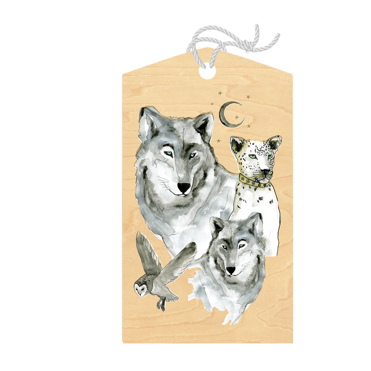 Wood Gift Tag Bundle - 6 Pack - Garden Collection