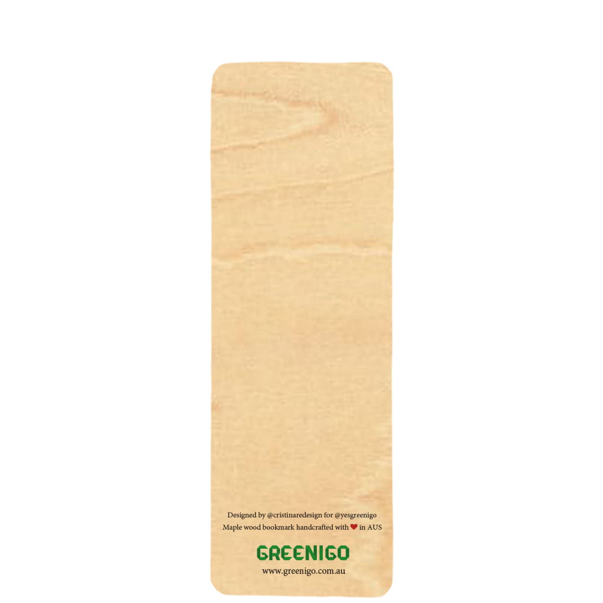 Wood Bookmark - Floriana