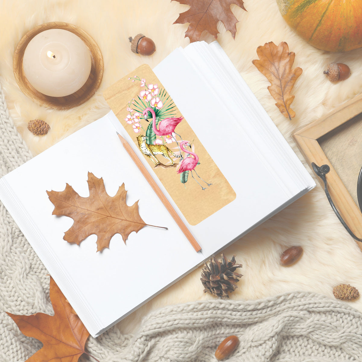 Wood Bookmark Bundle - 6 Pack - Garden Collection