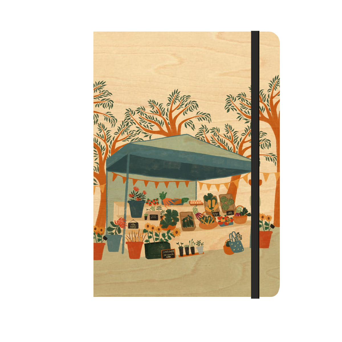 Wood Cover B6 Notebook Bundle - 6 Pack - Life Down Under Collection