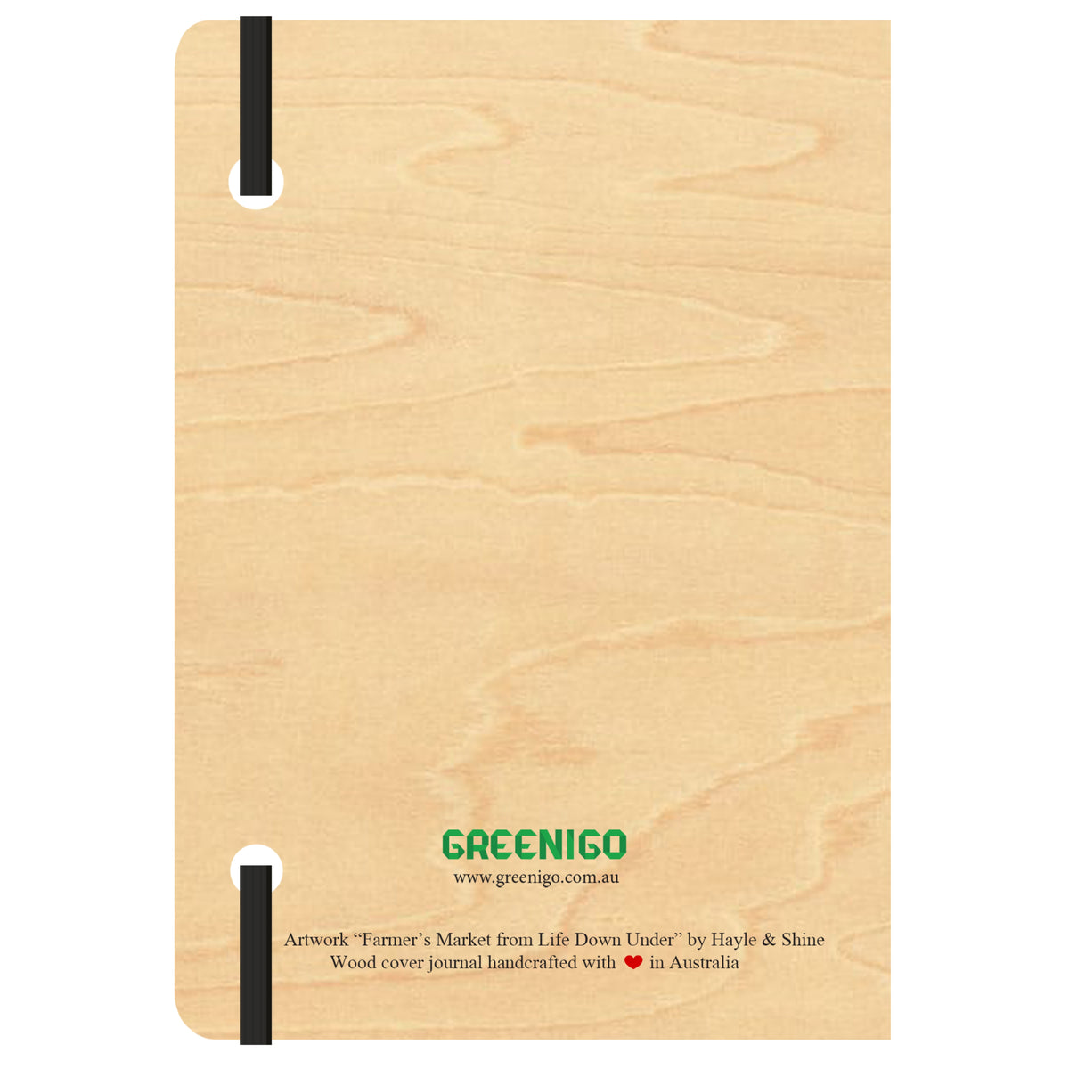 Wood Cover A5 Journal Bundle - 6 Pack - Life Down Under Collection