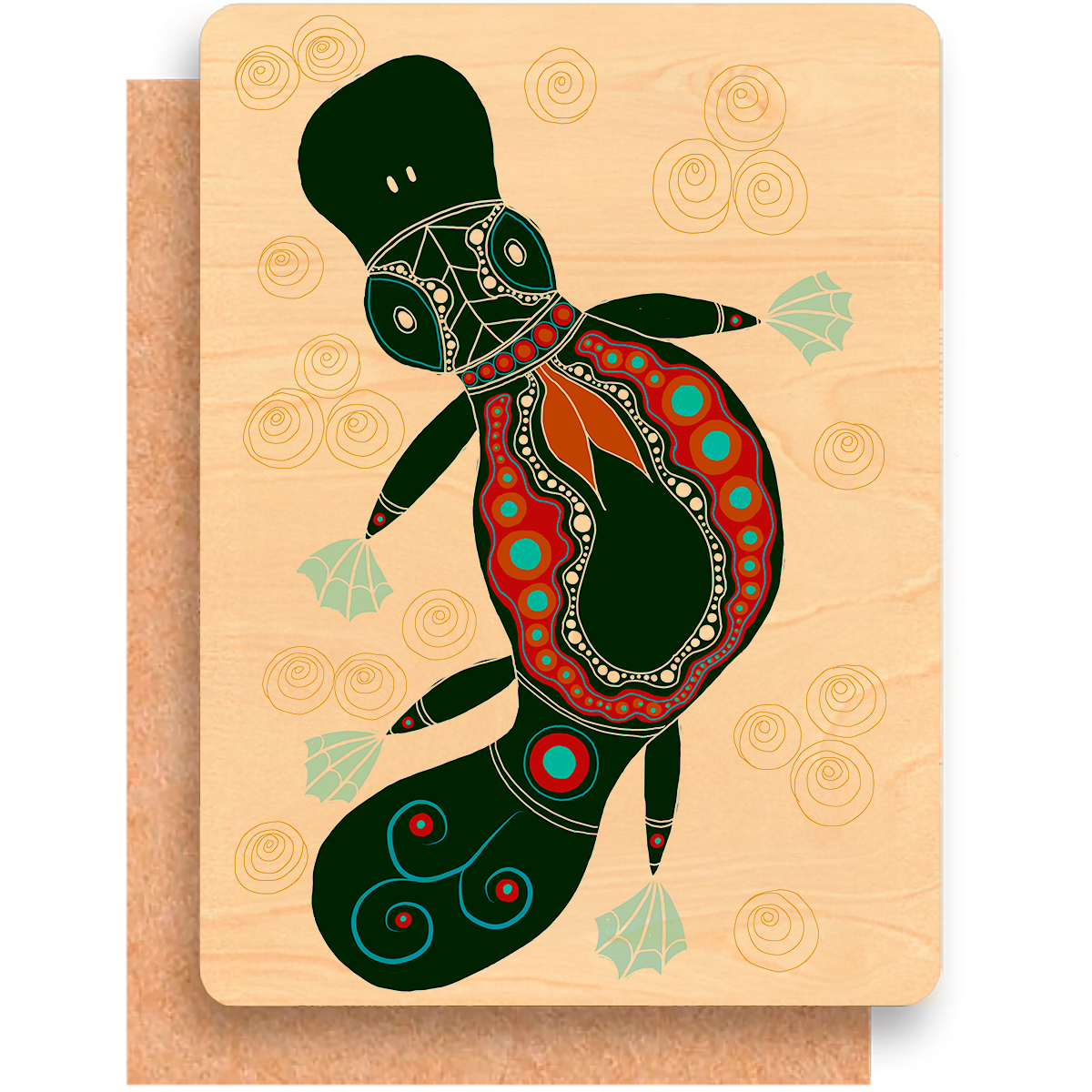 Wood Greeting Card Bundle - 6 Pack - Jigay Collection