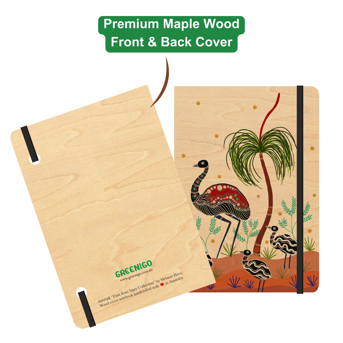 Emu Maple Wood Gift Pack