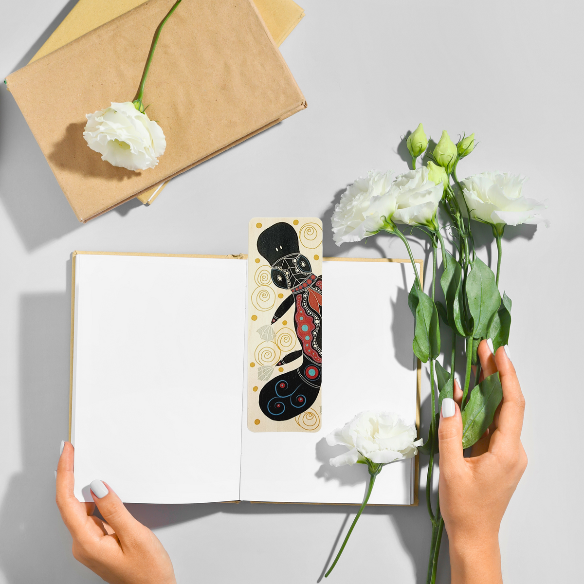 Wood Bookmark - Gugula (Platypus)