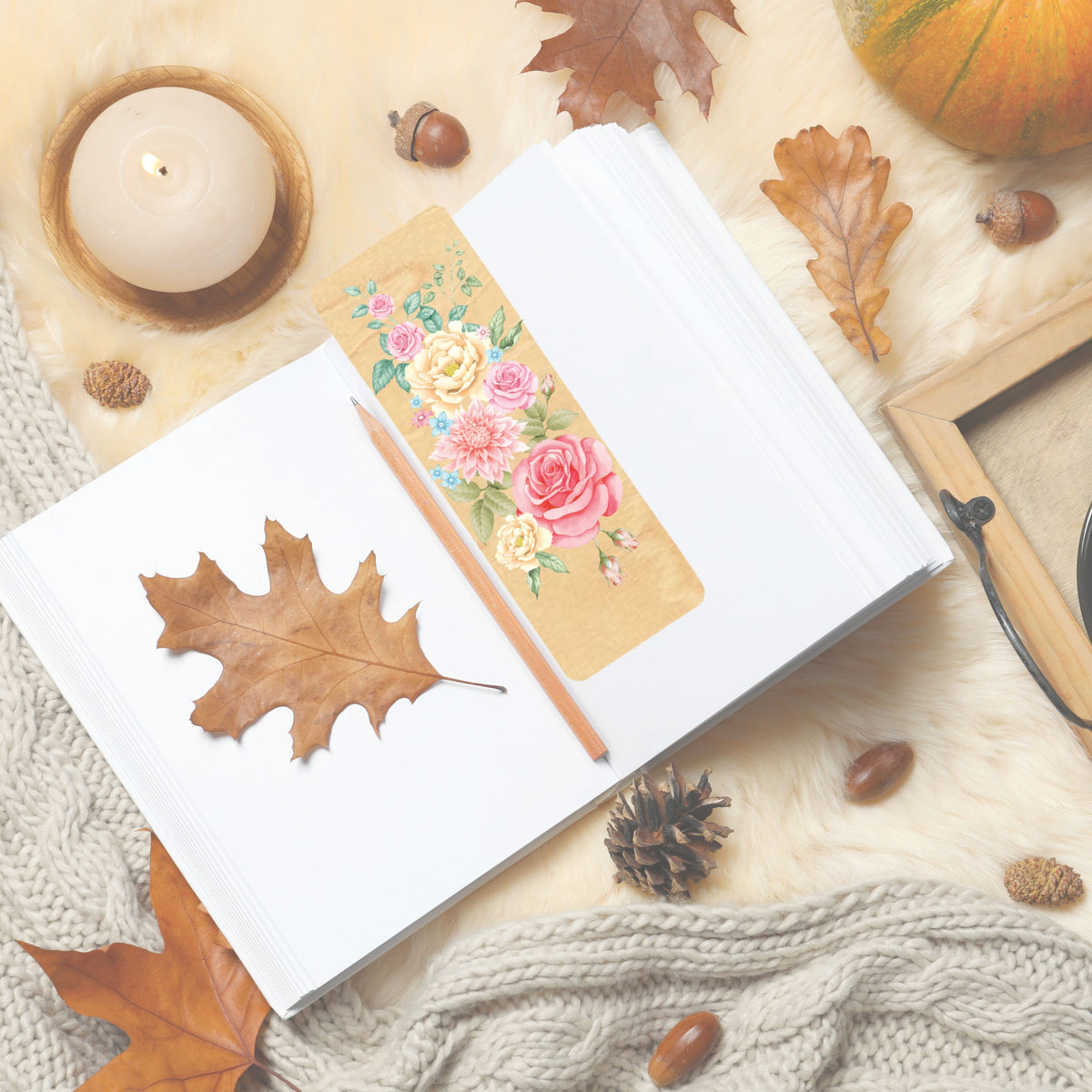 Wood Bookmark - Floriana