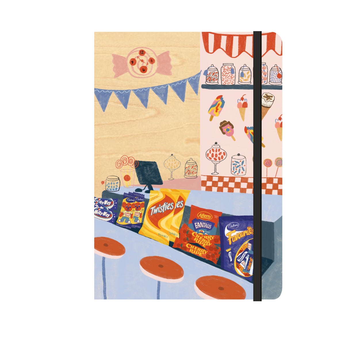 Wood Cover B6 Notebook Bundle - 6 Pack - Life Down Under Collection