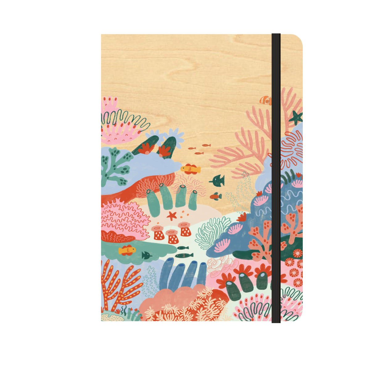 Wood Cover B6 Notebook Bundle - 6 Pack - Life Down Under Collection